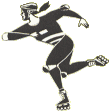 in-line skater