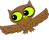 Skippy the Traffic Safety Owl Says - always look to the left, right and left again.