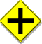 Intersection sign