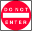 Do Not Enter sign