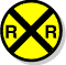 Railroad Sign warning sign