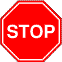 Stop sign