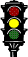 yellow signal light