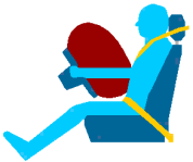 airbag with seat belt