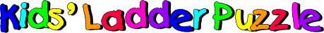 Kids' Ladder Puzzle