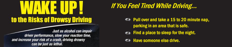 Wake Up to the Risks of Drowsy Driving