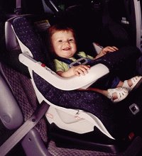 Convertible Seat, Tray Shield, 3-point Harness System